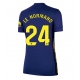 Atletico Madrid Robin Le Normand #24 Replike Gostujuci Dres za Ženska 2025-26 Kratak Rukav